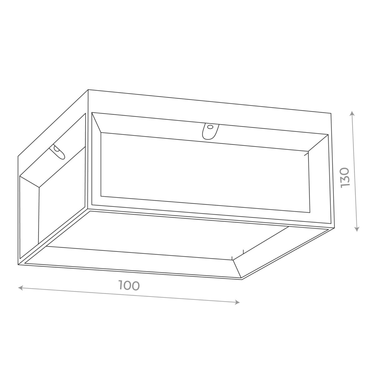 SL077.402.01 Светильник уличный потолочный ST-Luce Черный/Белый LED 1*12W 3000K CUBISTA — изображение 5