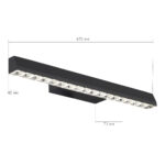 SL1018.401.01 Светильник настенный ST-Luce черный/прозрачный LED 1*11W 4000K ЭВКЛИДИК — изображение 7