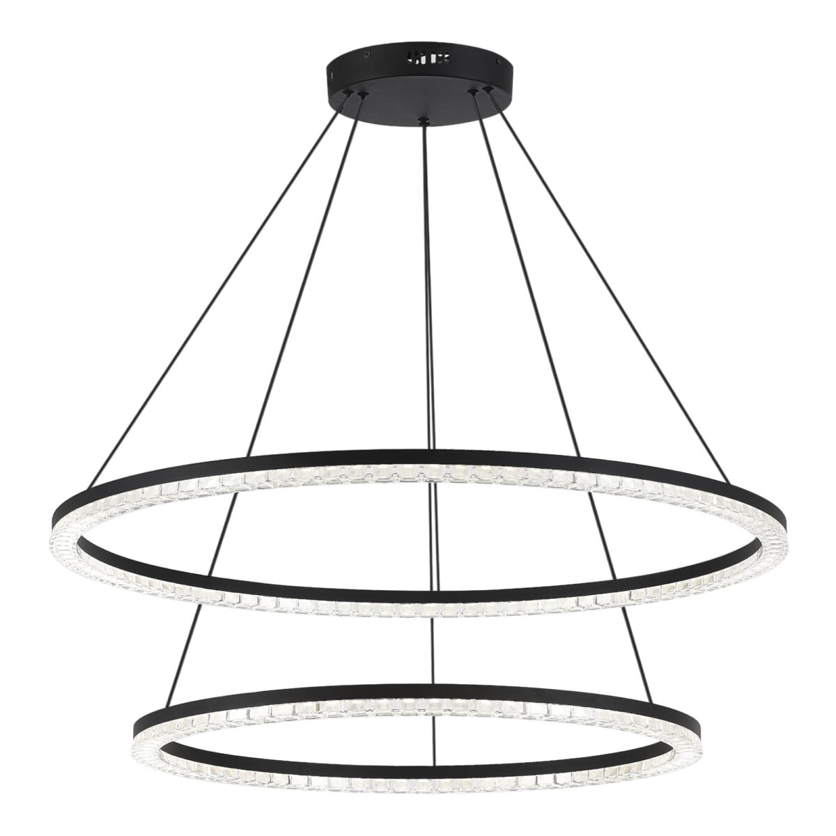 SL1018.403.02 Светильник подвесной ST-Luce черный/прозрачный LED 1*96W 4000K ЭВКЛИДИК — изображение 1