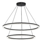 SL1018.403.02 Светильник подвесной ST-Luce черный/прозрачный LED 1*96W 4000K ЭВКЛИДИК
