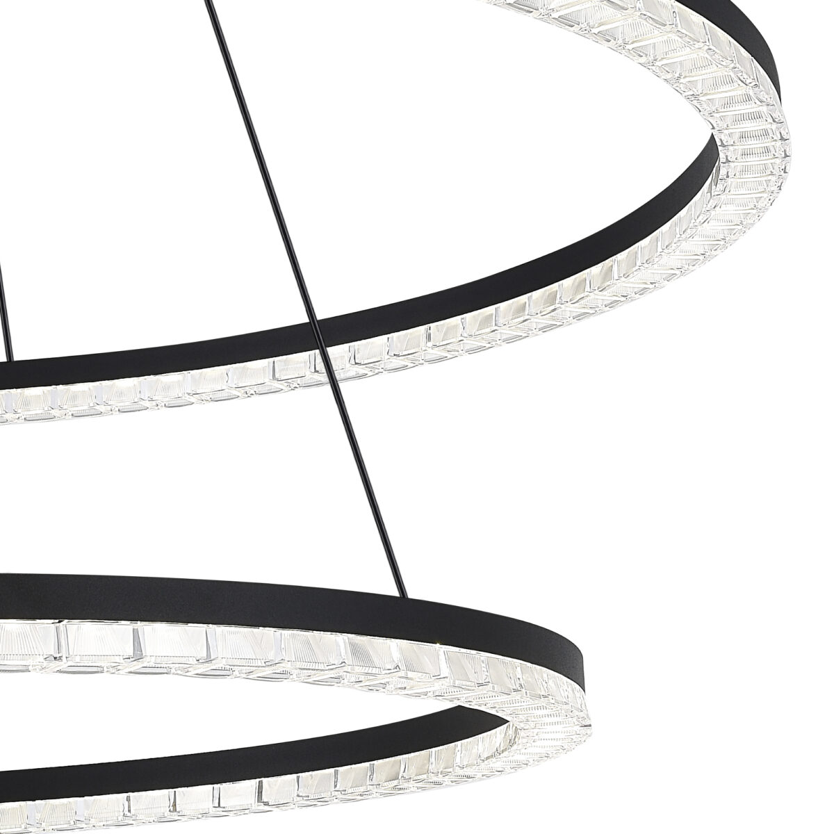 SL1018.403.02 Светильник подвесной ST-Luce черный/прозрачный LED 1*96W 4000K ЭВКЛИДИК — изображение 4