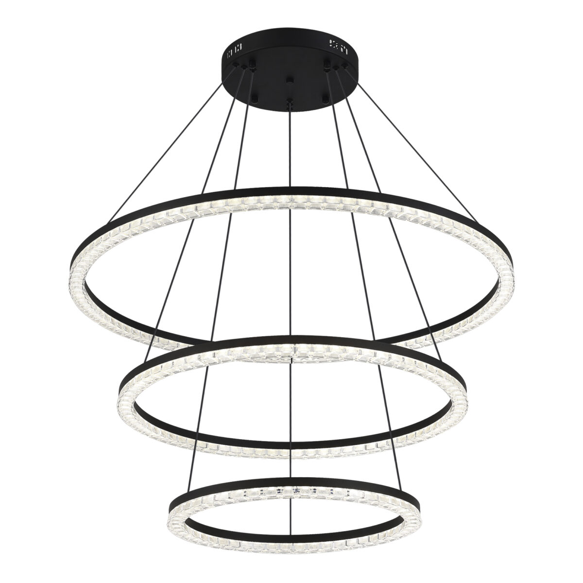 SL1018.403.03 Светильник подвесной ST-Luce черный/прозрачный LED 1*130W 4000K ЭВКЛИДИК — изображение 3