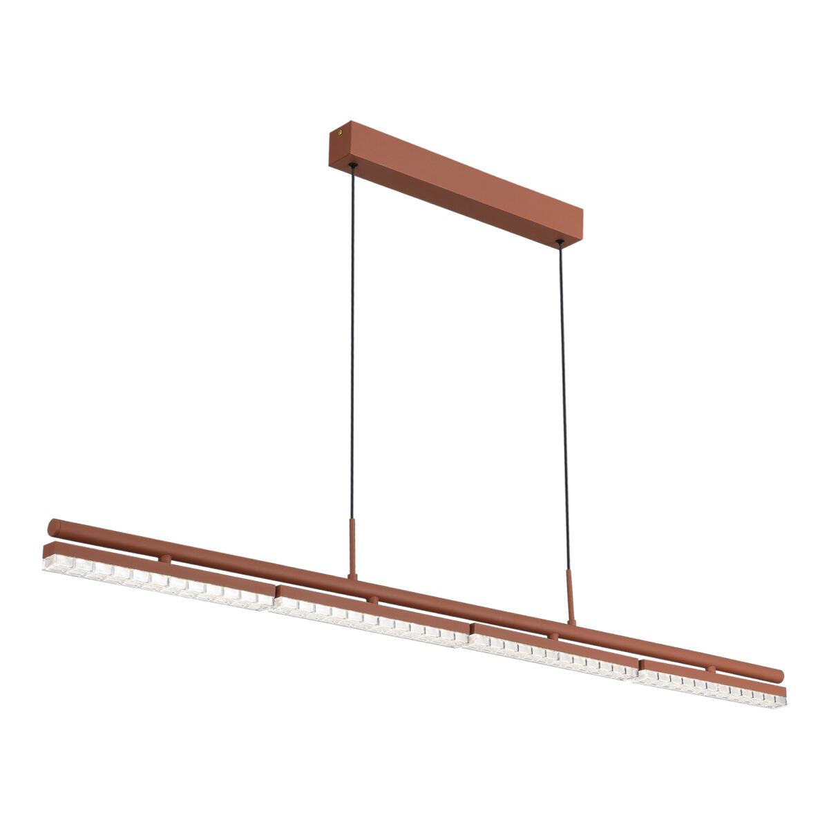 SL1018.603.04 Светильник подвесной ST-Luce терракотовый/прозрачный LED 1*32W 4000K ЭВКЛИДИК — изображение 5