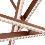 SL1018.613.04 Светильник подвесной ST-Luce терракотовый/прозрачный LED 1*43W 4000K ЭВКЛИДИК — изображение 5