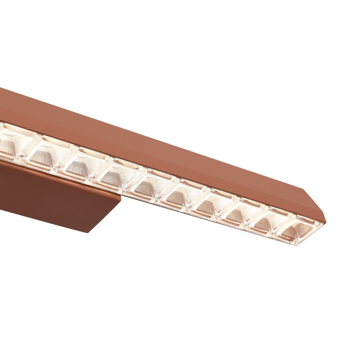 SL1018.623.01 Светильник подвесной ST-Luce терракотовый/прозрачный LED 1*11W 4000K ЭВКЛИДИК — изображение 6