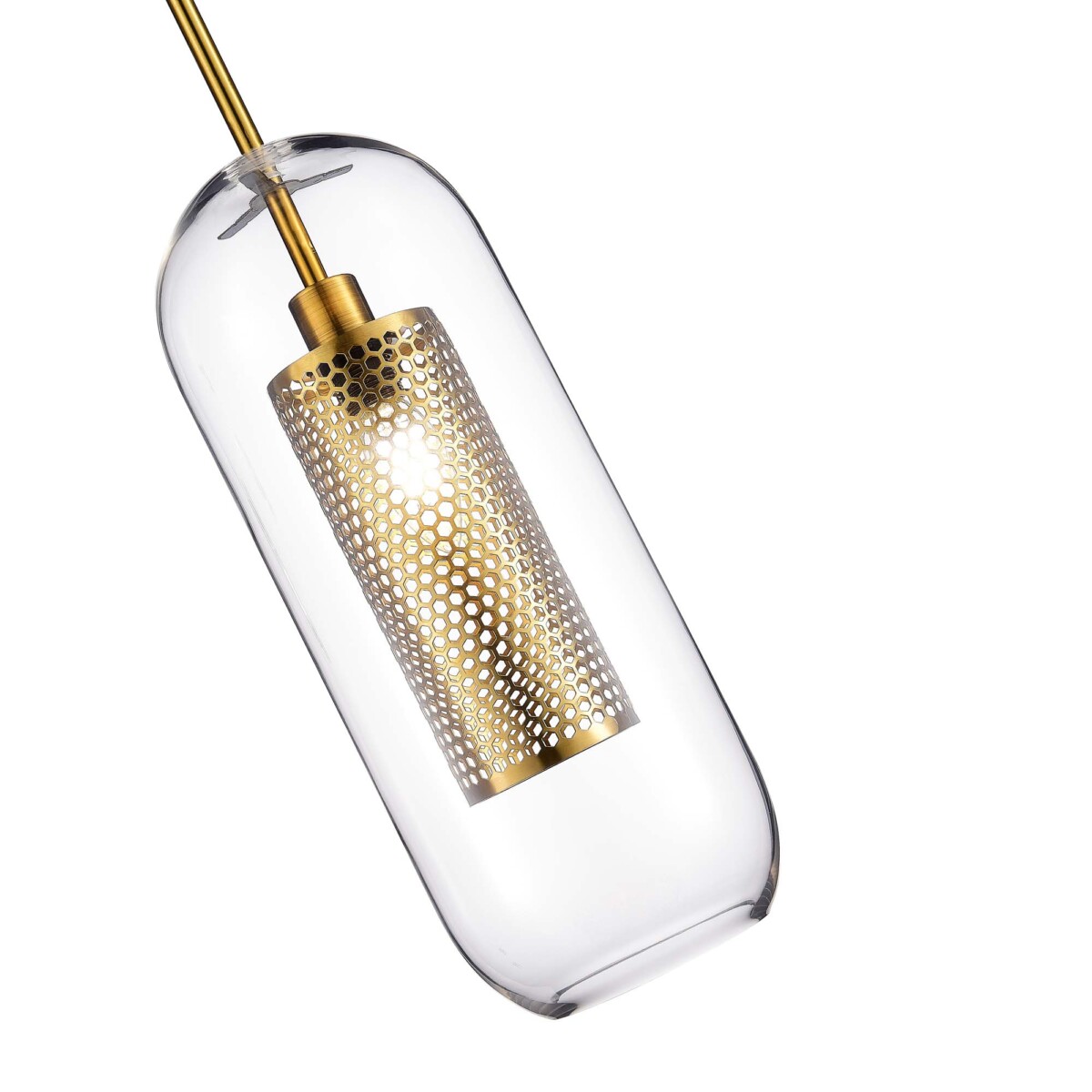 SL1048.301.01 Бра ST-Luce Латунь/Прозрачный E14 1*40W ГЕРРИТ — изображение 3