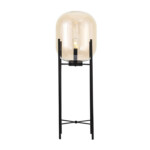 в наличии SL1050.525.01 Торшер ST-Luce Черный/Коньячный E27 1*40W (из 2-х коробок) БУРАСКА - купить в интернет-магазине Светильники Торг