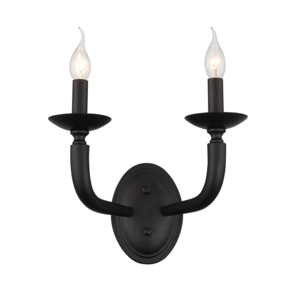 SL1114.401.02 Бра ST-Luce Черный E14 2*40W ФОРТЕЗА