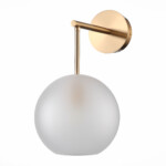 SL1133.501.01 Бра ST-Luce Латунь/Белый E27 1*40W БОПОНИЯ — изображение 2