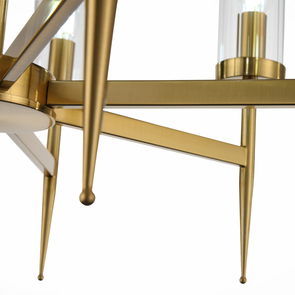 SL1159.303.07 Люстра подвесная ST-Luce Латунь/Латунь, Прозрачный E14 7*60W ACAZIO — изображение 3