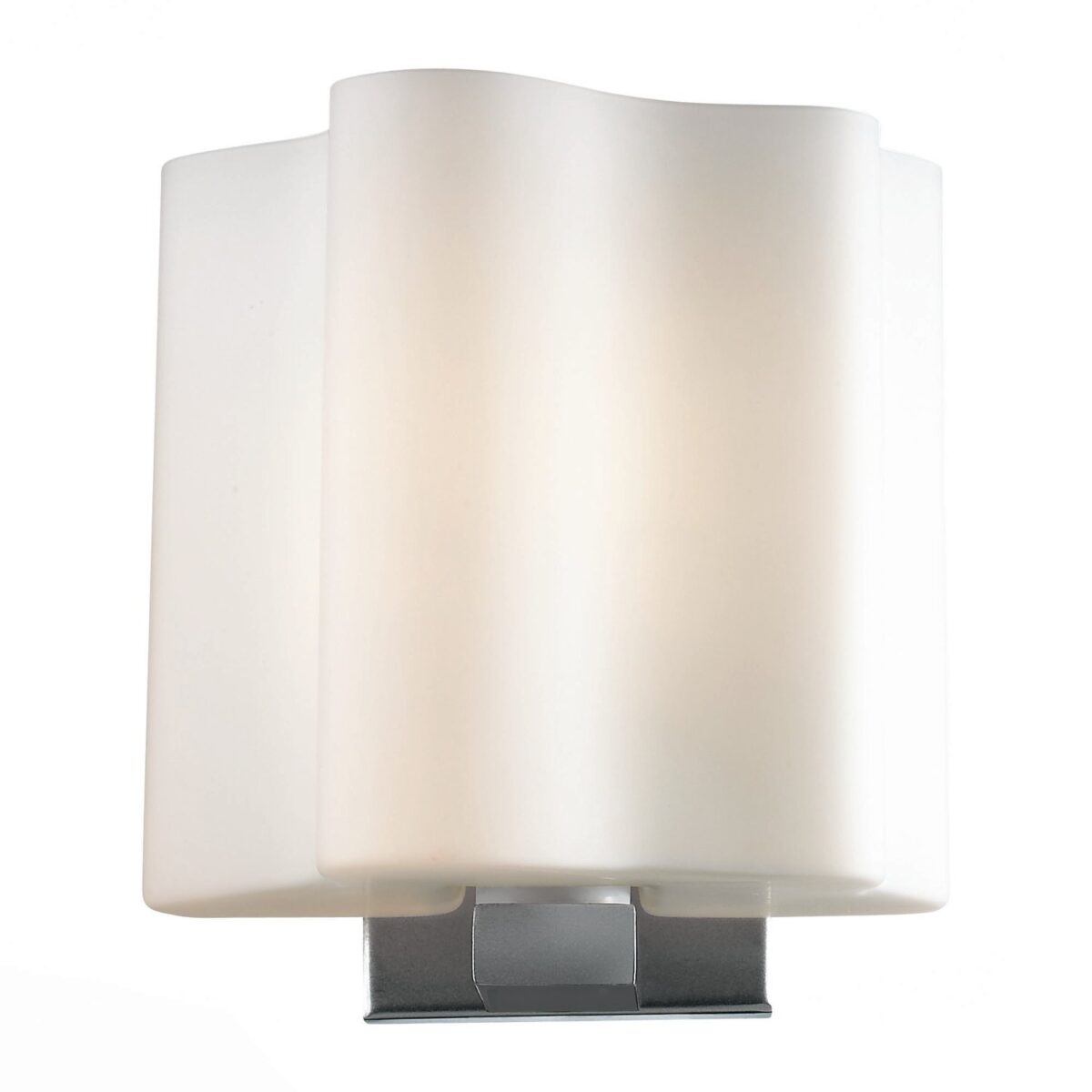 SL116.051.01 Бра ST-Luce Серебристый/Белый E14 1*40W ОНДЕ — изображение 1