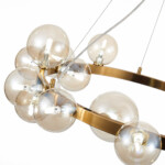 в наличии SL1165.303.15 Светильник подвесной ST-Luce Бронза/Коньячный G4 15*5W НЕКТОН - купить в интернет-магазине Светильники Торг