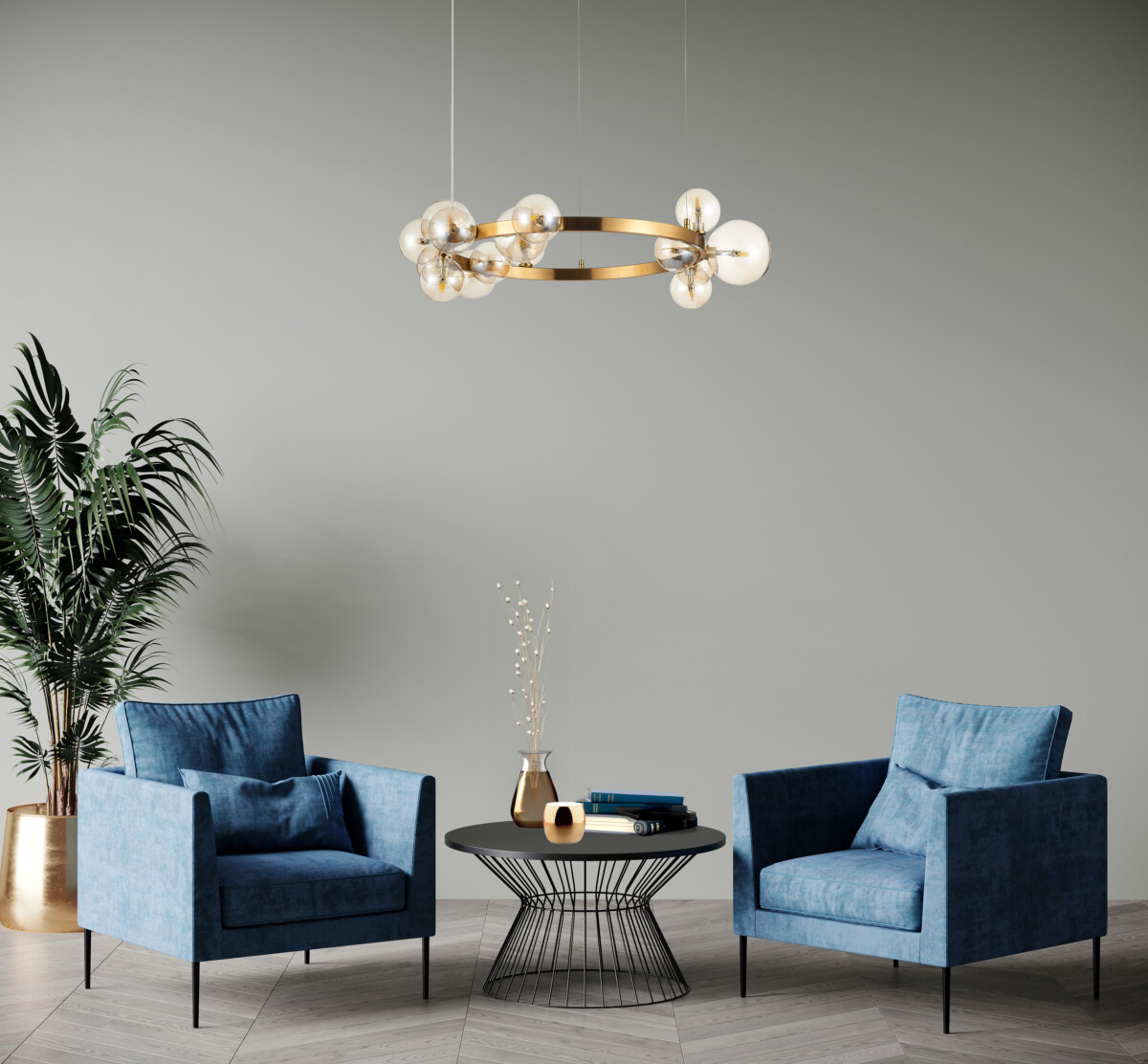 в наличии SL1165.303.15 Светильник подвесной ST-Luce Бронза/Коньячный G4 15*5W НЕКТОН - купить в интернет-магазине Светильники Торг