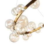 в наличии SL1165.303.24 Светильник подвесной ST-Luce Бронза/Коньячный G4 24*5W НЕКТОН - купить в интернет-магазине Светильники Торг