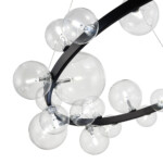 в наличии SL1165.403.24 Светильник подвесной ST-Luce Черный/Прозрачный G4 24*5W НЕКТОН - купить в интернет-магазине Светильники Торг