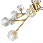 в наличии SL1166.303.12 Светильник подвесной ST-Luce Латунь/Прозрачный G9 LED 12*5W РОМАНО - купить в интернет-магазине Светильники Торг