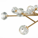 в наличии SL1166.303.18 Светильник подвесной ST-Luce Латунь/Прозрачный G9 LED 18*5W РОМАНО - купить в интернет-магазине Светильники Торг