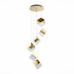 SL1182.203.06 Светильник подвесной ST-Luce Золотистый/Прозрачный, Золотистый G9 6*5W РИЕЛЛО — изображение 2