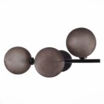 SL1184.401.03 Бра ST-Luce Черный/Дымчатый G9 3*5W ТОДО — изображение 2