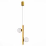 SL1185.203.02 Подвес ST-Luce Золотистый/Белый G9 2*5W АЗОЛО — изображение 2