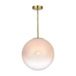 SL1190.212.01 Светильник потолочный ST-Luce Золотистый/Прозрачно-белый E27 1*60W КАССИУС