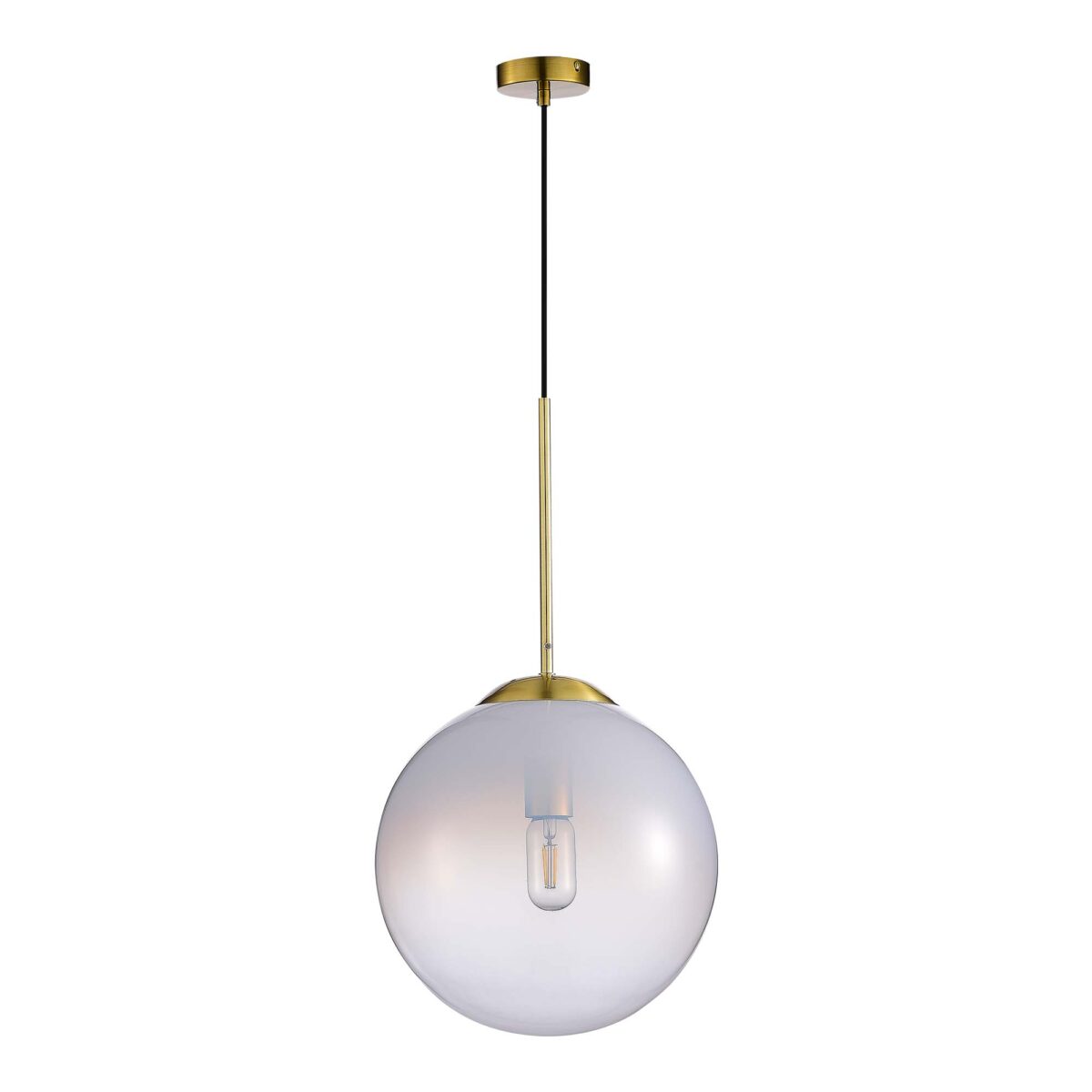SL1190.213.01 Подвес ST-Luce Золотистый/Прозрачно-белый E27 1*60W КАССИУС — изображение 2