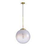 SL1190.213.01 Подвес ST-Luce Золотистый/Прозрачно-белый E27 1*60W КАССИУС — изображение 2
