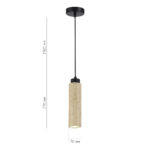 SL1194.403.01 Светильник подвесной ST-Luce Черный/Бежевый GU10 1*5W 4000K ЭРТИ — изображение 5
