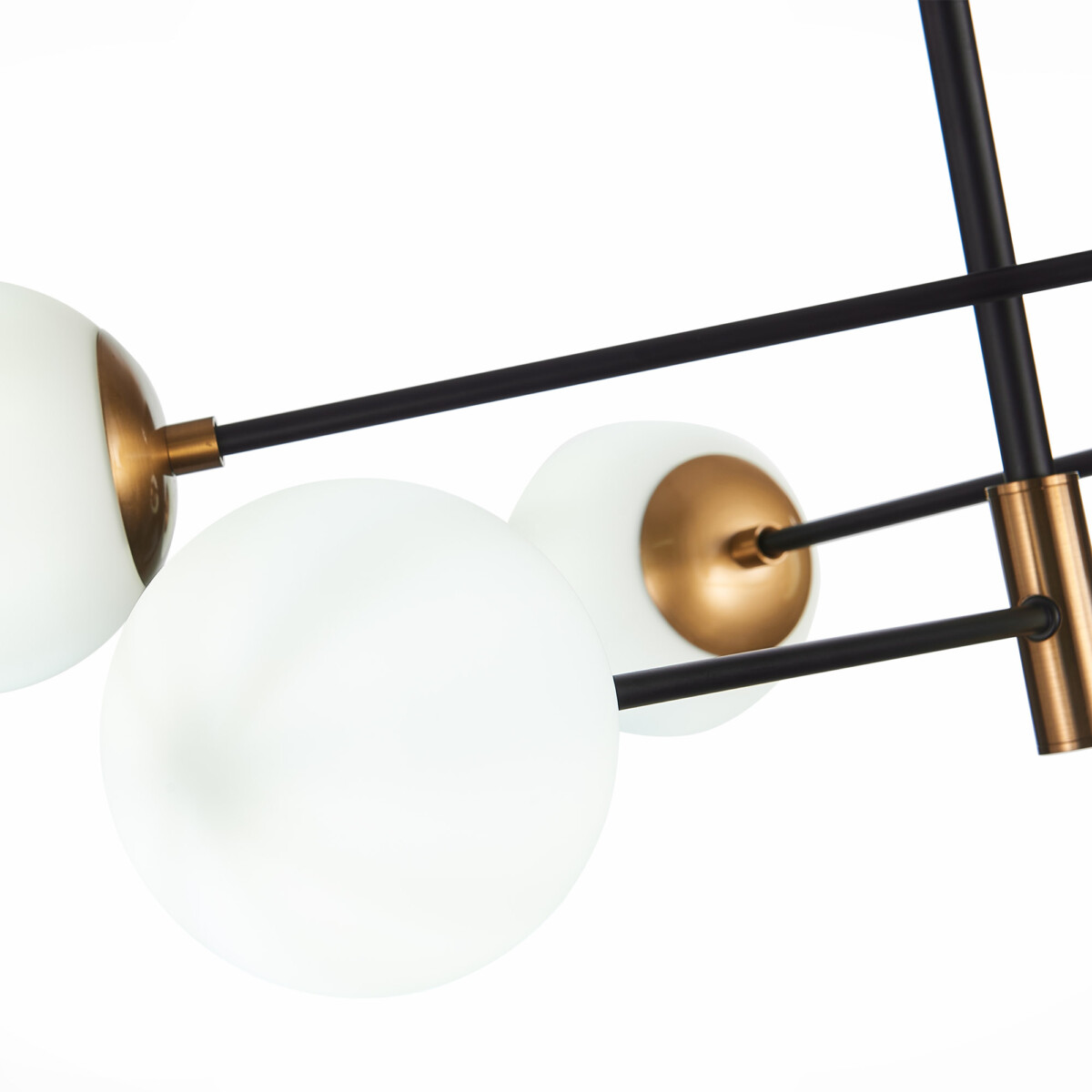 в наличии SL1203.402.06 Люстра потолочная ST-Luce Бронза,Черный/Белый E27 6*40W ЛИМАНО - купить в интернет-магазине Светильники Торг