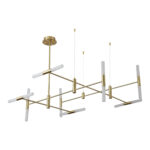 SL1216.203.16 Светильник подвесной ST-Luce Матово золотистый/Белый G9 16*5W 4000K РИМИНИ — изображение 2