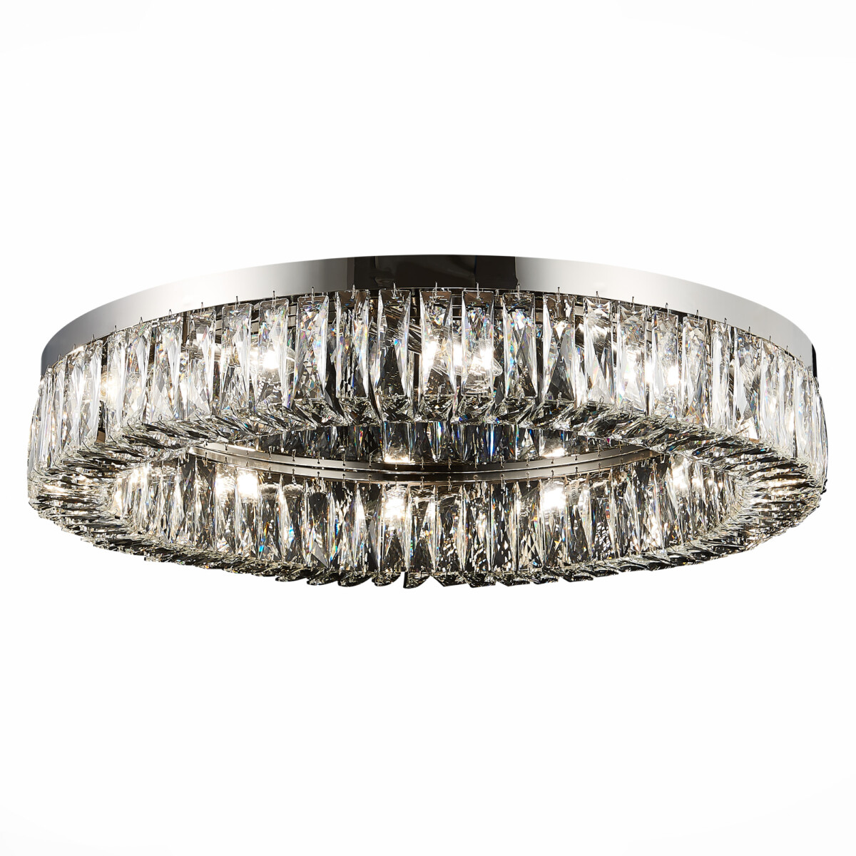 в наличии SL1226.102.12 Люстра потолочная ST-Luce Никель/Прозрачный E14 12*40W РИФРАЦИО - купить в интернет-магазине Светильники Торг