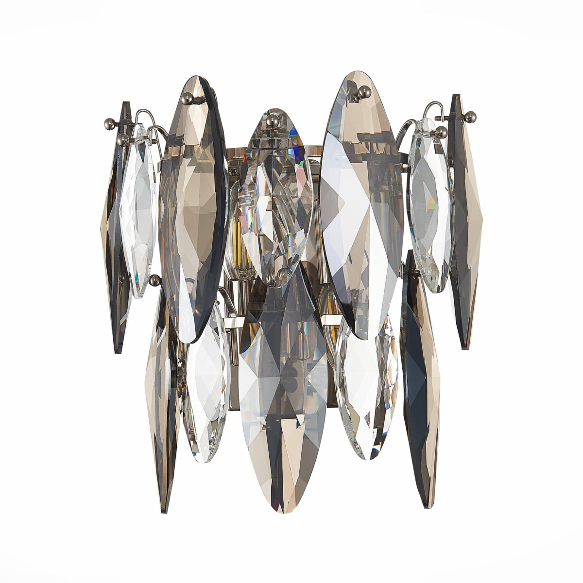 SL1227.101.02 Бра ST-Luce Никель/Прозрачный E14 2*40W АНКОНА — изображение 2