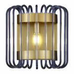 SL1228.201.01 Бра ST-Luce Золотистый/Прозрачный E14 1*40W ГРОСЕТТО — изображение 4