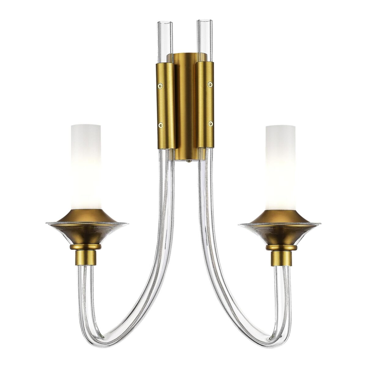 SL1241.201.02 Бра ST-Luce Золотистый/Белый E14 2*40W ВЕТРАНО — изображение 1