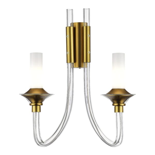 SL1241.201.02 Бра ST-Luce Золотистый/Белый E14 2*40W ВЕТРАНО