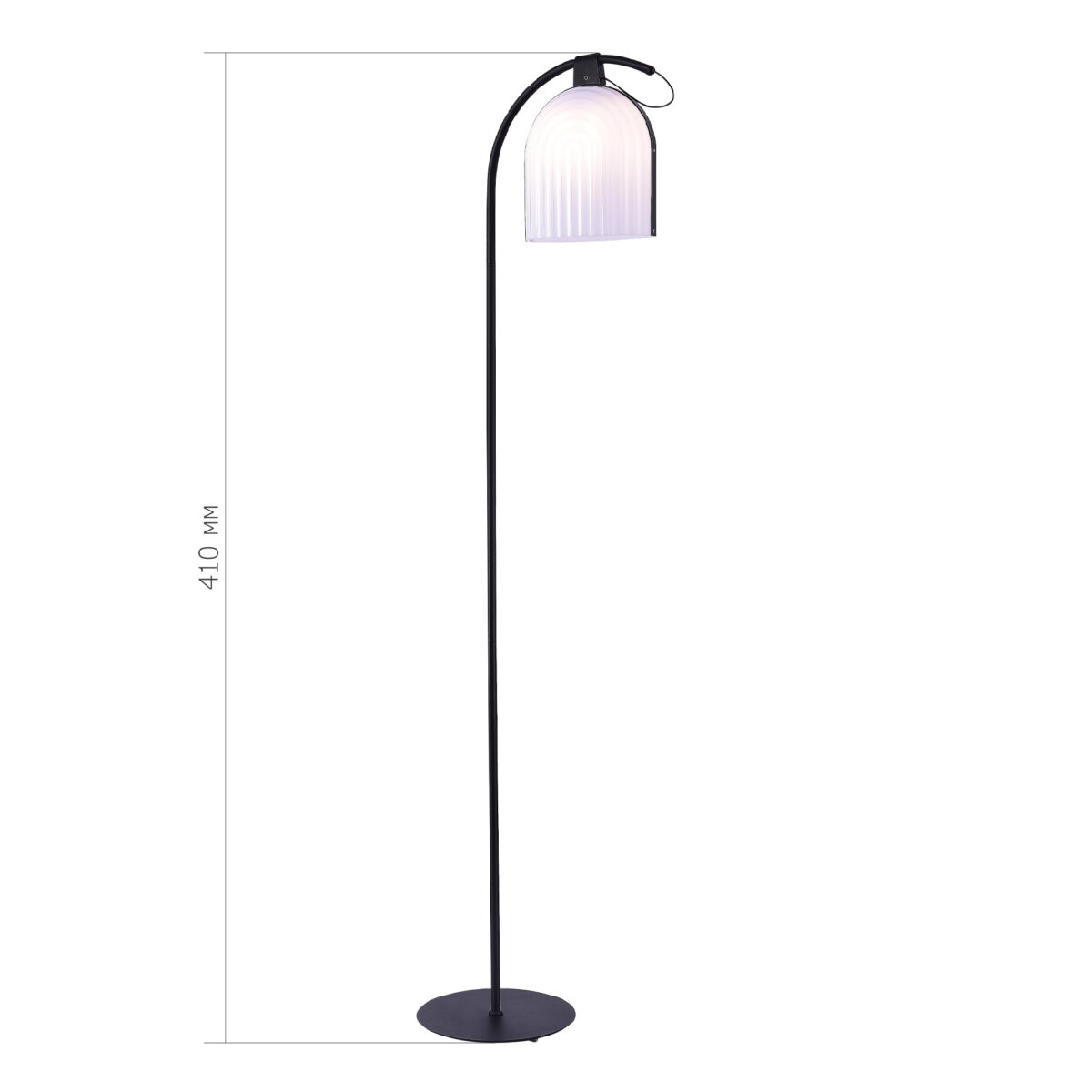 SL1302.405.01 Торшер ST-Luce Черный/Белый E27 LED 1*7W АЙРЕ — изображение 3