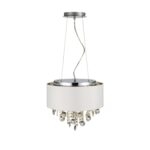 SL1350.503.04 Светильник подвесной ST-Luce Хром/Белый, Золотистый, Прозрачный E14 4*40W ЛАККИА — изображение 4