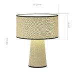 SL1354.504.01 Прикроватная лампа ST-Luce Бежевый/Бежевый, Черный E27 1*40W ДЖЕККИ — изображение 5