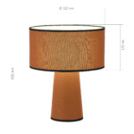 в наличии SL1354.604.01 Прикроватная лампа ST-Luce Кирпичный/Кирпичный, Черный E27 1*40W ДЖЕККИ - купить в интернет-магазине Светильники Торг