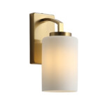 в наличии SL1403.301.01 Светильник настенный ST-Luce Латунь/Прозрачный E27*1 40W ОПАЛ - купить в интернет-магазине Светильники Торг