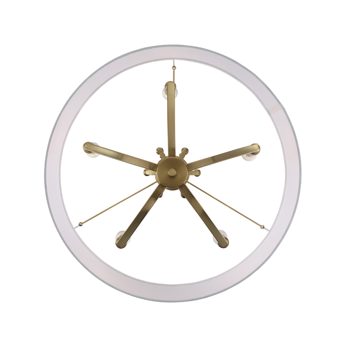 в наличии SL1403.303.05 Люстра подвесная ST-Luce Латунь/Прозрачный E27*5 40W ОПАЛ - купить в интернет-магазине Светильники Торг