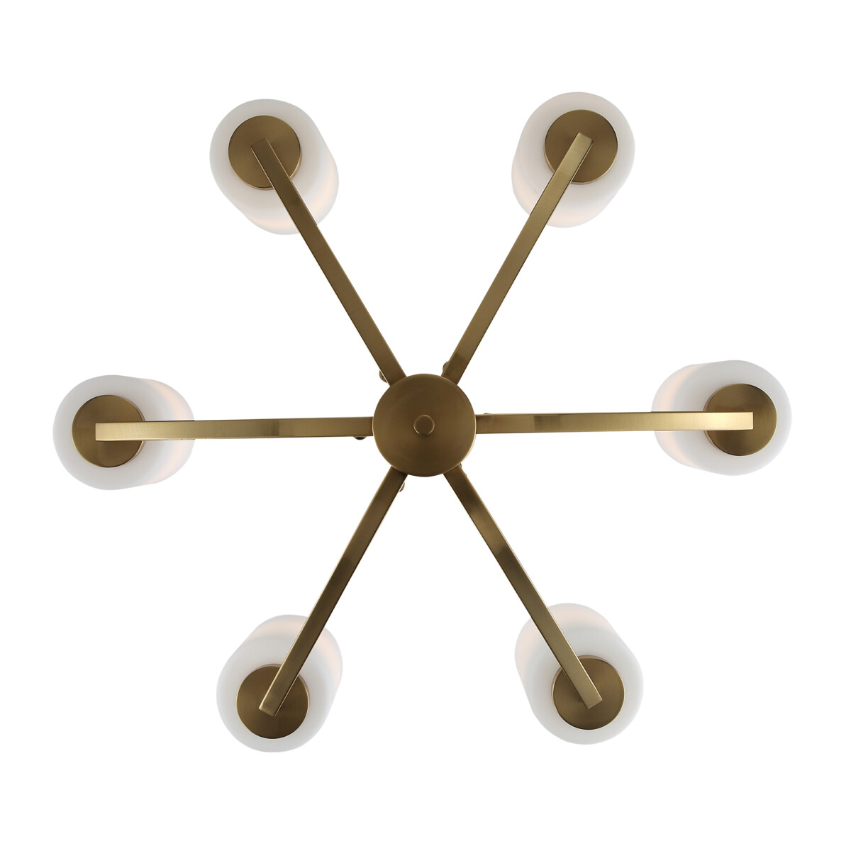 в наличии SL1403.303.06 Люстра подвесная ST-Luce Латунь/Прозрачный E27*6 40W ОПАЛ - купить в интернет-магазине Светильники Торг