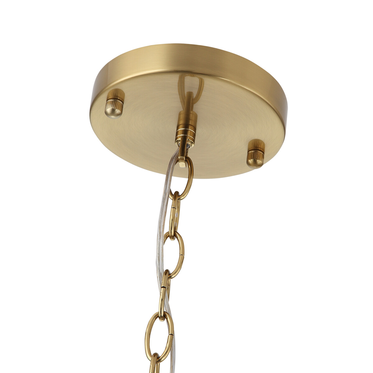 в наличии SL1403.303.06 Люстра подвесная ST-Luce Латунь/Прозрачный E27*6 40W ОПАЛ - купить в интернет-магазине Светильники Торг