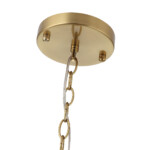 в наличии SL1403.303.10 Люстра подвесная ST-Luce Латунь/Прозрачный E27*10 40W ОПАЛ - купить в интернет-магазине Светильники Торг