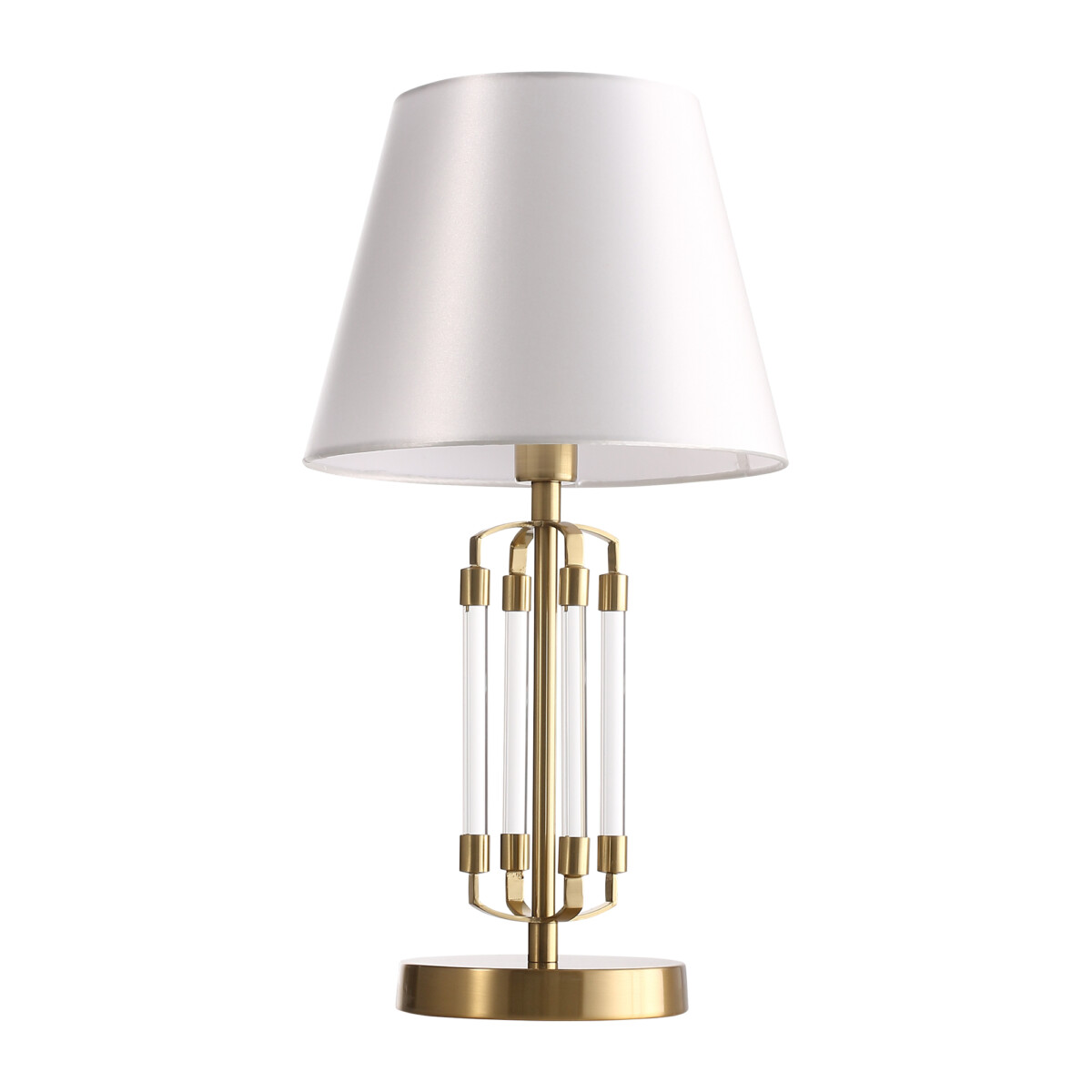 в наличии SL1403.304.01 Светильник настольный ST-Luce Латунь/Прозрачный E27*1 40W ОПАЛ - купить в интернет-магазине Светильники Торг