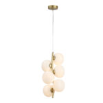 SL1519.303.06 Светильник подвесной ST-Luce Латунь/Белый G9 6*5W 4000K СВЕВЕН — изображение 3
