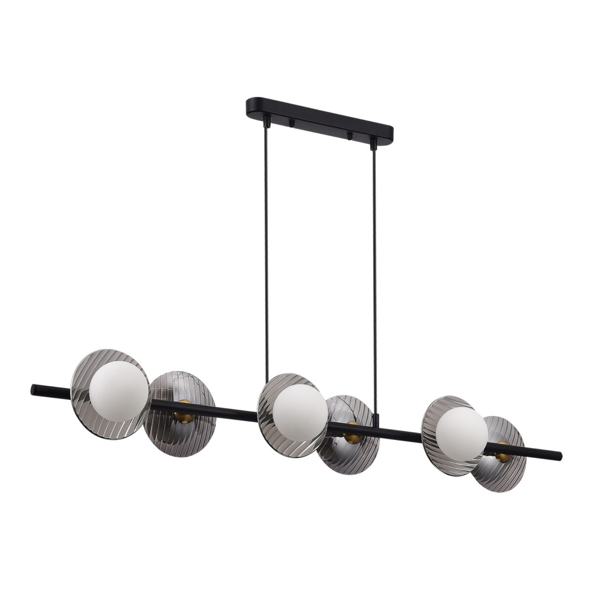 SL1521.403.06 Светильник подвесной ST-Luce Черный/Дымчатый, Белый G9 6*5W 4000K НУН — изображение 2