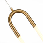 SL1579.303.01 Подвес ST-Luce Латунь/Латунь, Белый LED 1*14W 3000K МОФИСТО — изображение 3