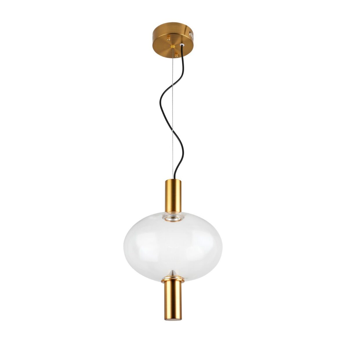 SL1582.303.01 Светильник подвесной ST-Luce Бронзовый/Прозрачный LED 1*7W 2700K АЛЕНОР — изображение 2