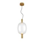 SL1582.313.01 Светильник подвесной ST-Luce Бронзовый/Прозрачный LED 1*7W 2700K АЛЕНОР